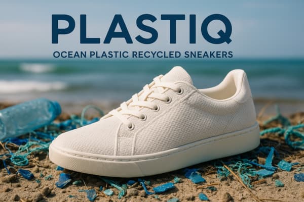 PLASTIQ 海洋プラ再生スニーカー